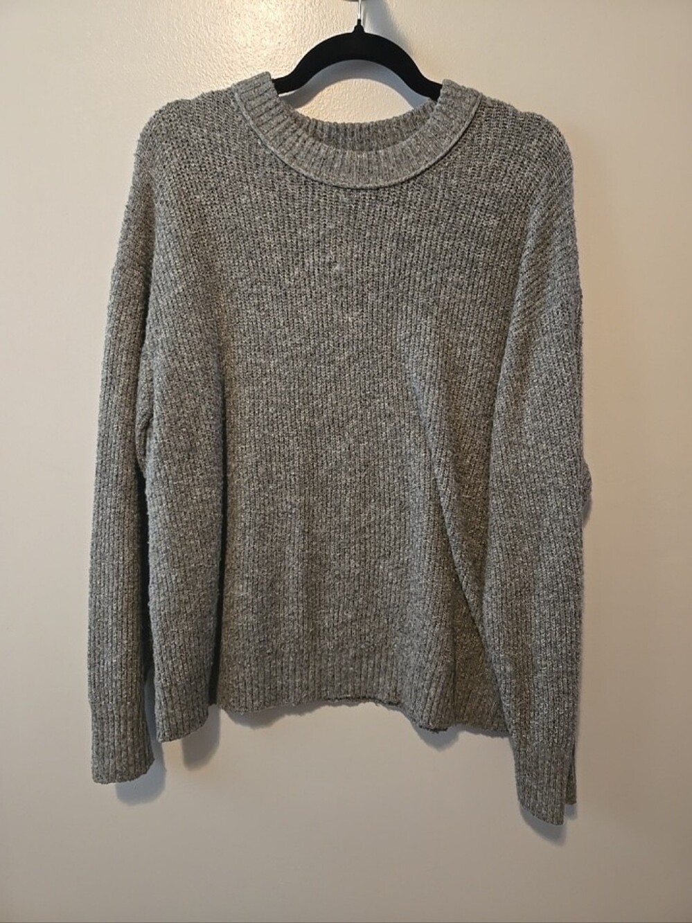 Americsn Eagle Women's Gray Oversize Sweater Sz. L